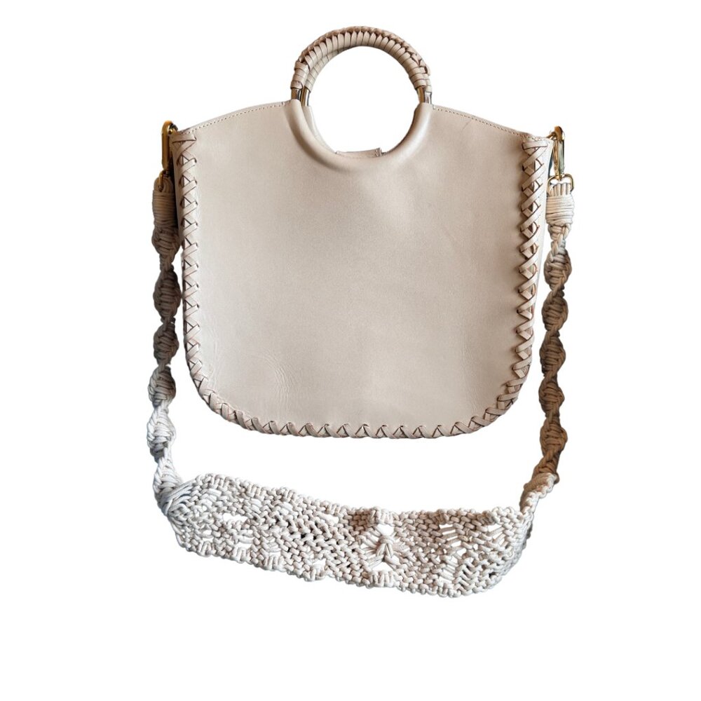 Ulla Johnson Luxury Handbag with Crochet Strap